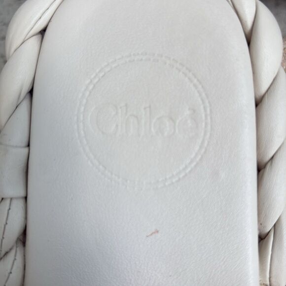 Chloe braided wavy slide sandals - Picture 9 of 9